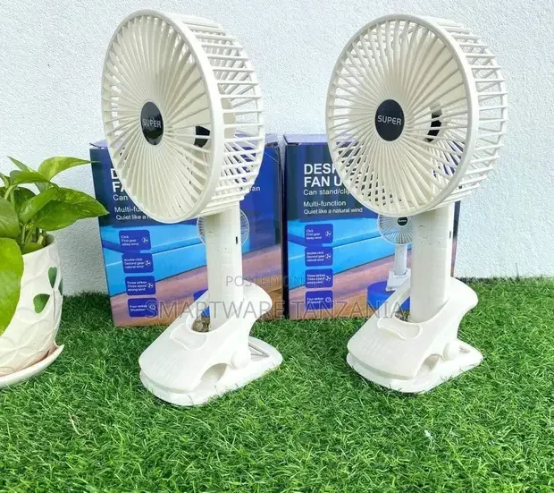 Noiseless Clip On Portable Fan For Home, Office, Kitchen - Buy in Dar es Salaam, Tanzania | Smartware