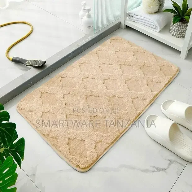 Non-Skid Kitchen Mat Washable Polyester Beige - Buy in Dar es Salaam, Tanzania | Smartware