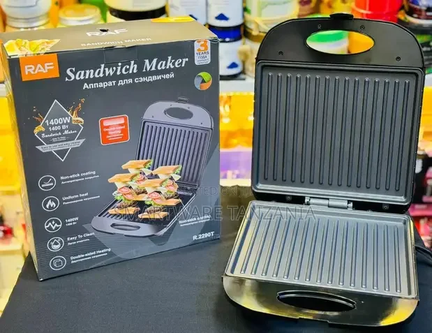 Non-stick Sandwich Maker with Auto Temp Control - Buy in Dar es Salaam, Tanzania | Smartware