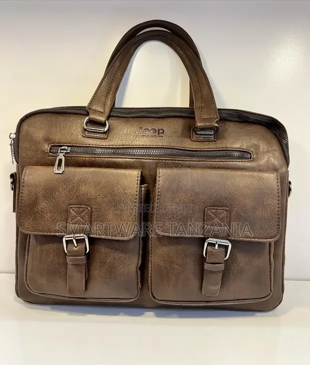 Office Laptop Synthetic Leather Briefcase - Buy in Dar es Salaam, Tanzania | Smartware
