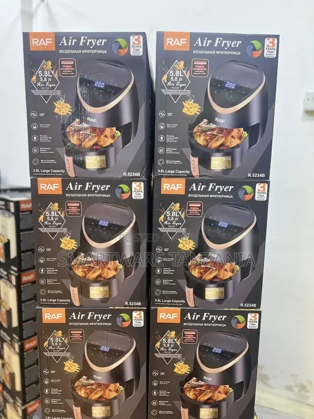 Oil Free Healthy Air Frying Pan With Digital Touch Screen - Buy in Dar es Salaam, Tanzania | Smartware