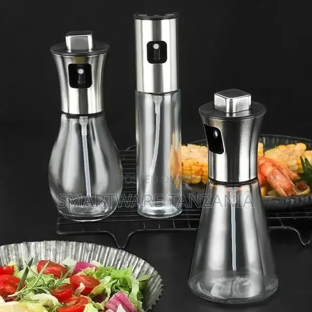 Versatile Glass Spray Olive Oil Bottle for Cooking - Buy in Dar es Salaam, Tanzania | Smartware