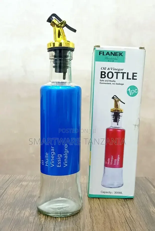Leak-proof Oil Vinegar Bottle Glass Dispenser - Buy in Dar es Salaam, Tanzania | Smartware