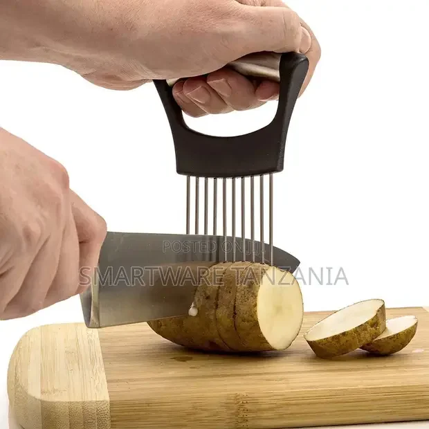 Onion Cutter Onion Fork Vegetables Fruit Slicer - Buy in Dar es Salaam, Tanzania | Smartware