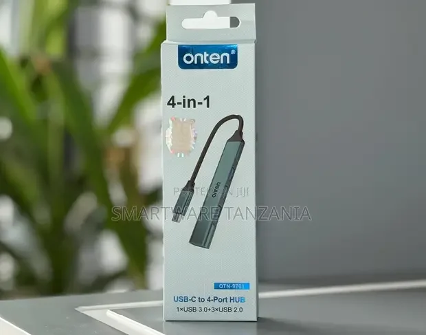 Onten OTN-9701 Type-C 4-in-1 Hub - Buy in Dar es Salaam, Tanzania | Smartware