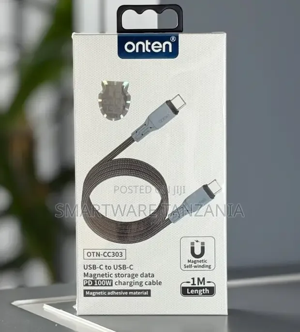 Onten OTN-CC303 USB-C Magnetic Self-Winding Cable - Buy in Dar es Salaam, Tanzania | Smartware