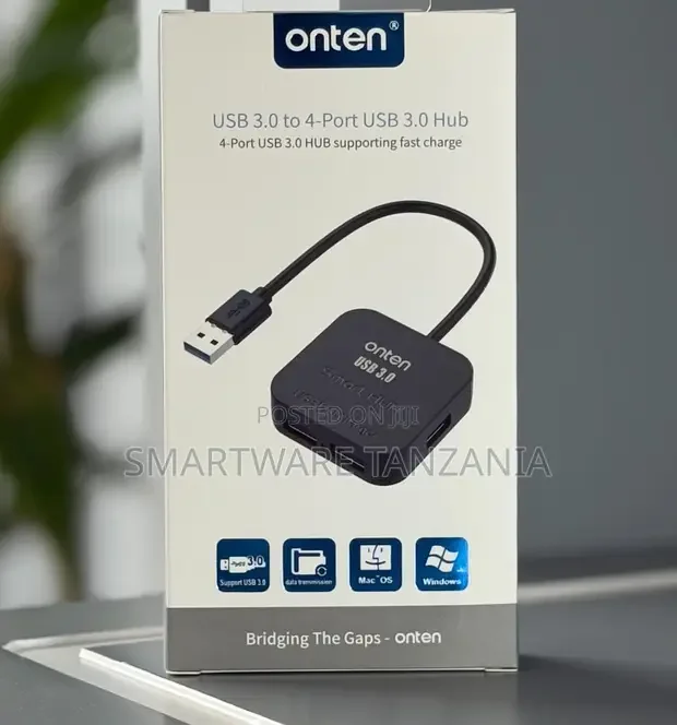 Onten USB 3.0 to 4-Port Smart Hub - Buy in Dar es Salaam, Tanzania | Smartware
