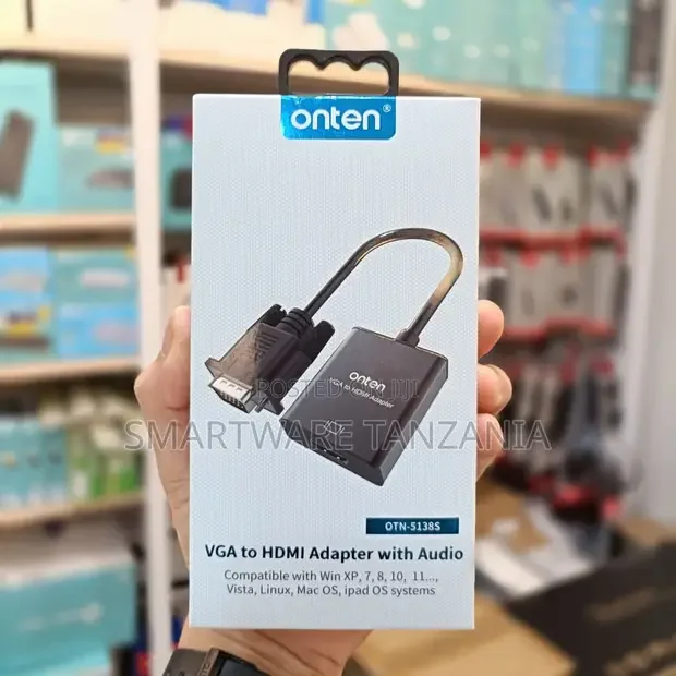 Onten VGA to HDMI Adapter OTN-5138S - Buy in Dar es Salaam, Tanzania | Smartware