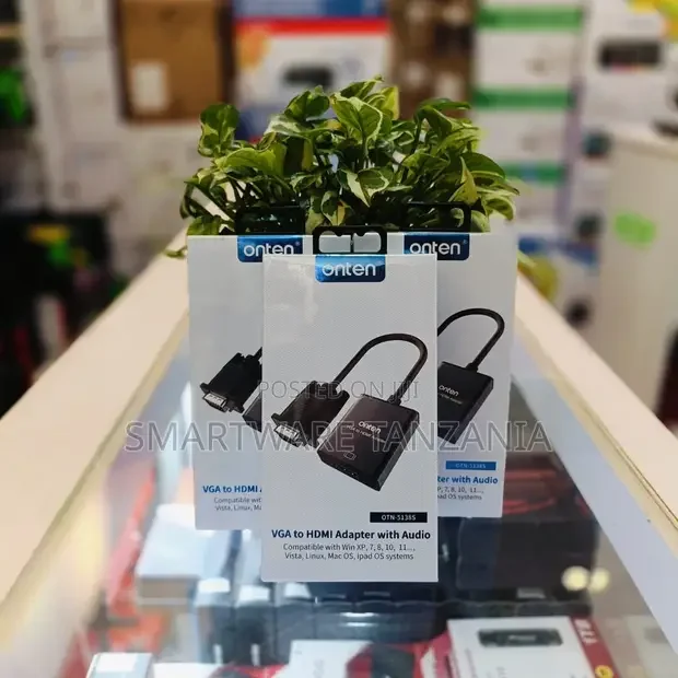 Onten VGA to HDMI Adapter with Audio Converter - Buy in Dar es Salaam, Tanzania | Smartware