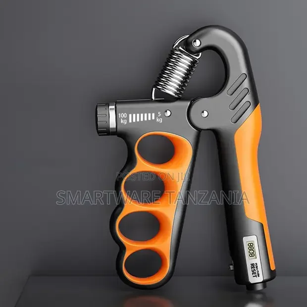 Orange Adjustable Hand Grip 5-100kg Strength Trainer - Buy in Dar es Salaam, Tanzania | Smartware
