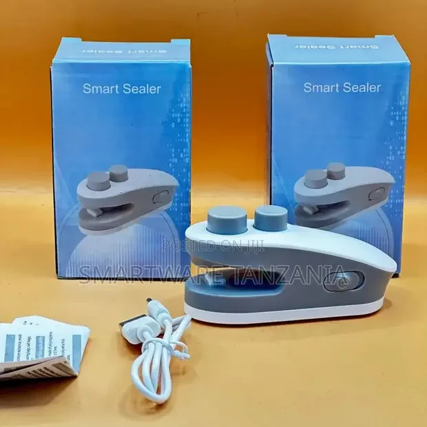 Ortable Mini Sealing Machine 2 in 1 Usb Rechargeable Bag Heat Sealer