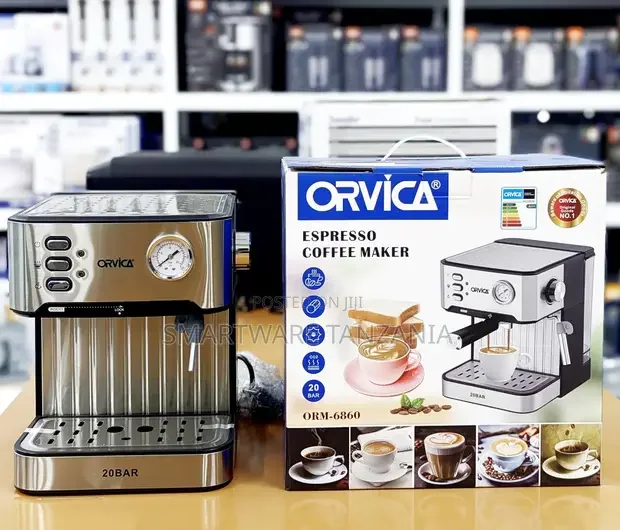 Orvica Espresso Coffee Maker 20 Bar - Buy in Dar es Salaam, Tanzania | Smartware