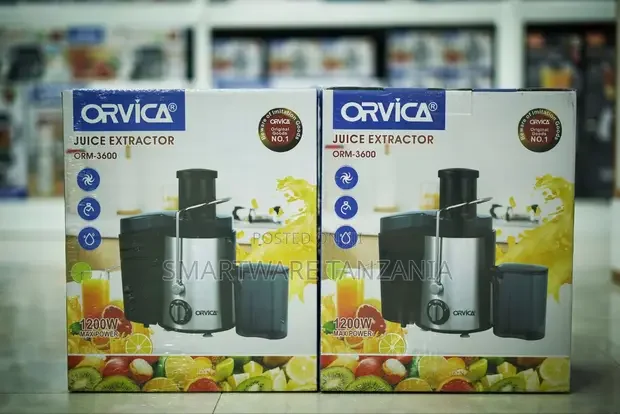 Orvica ORM-3600 Juice Extractor 1200W - Buy in Dar es Salaam, Tanzania | Smartware