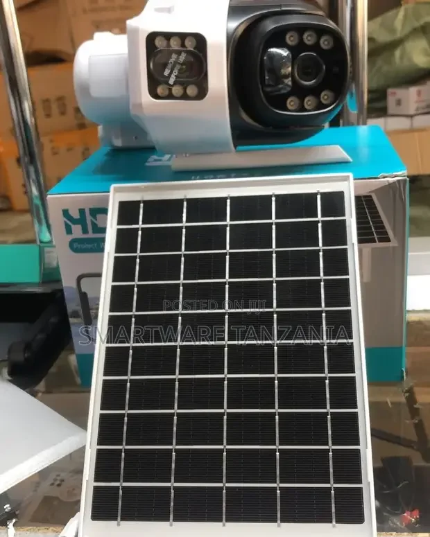 Outdoor 4G 4MP Security Camera SIM Network Solar Battery - Buy in Dar es Salaam, Tanzania | Smartware