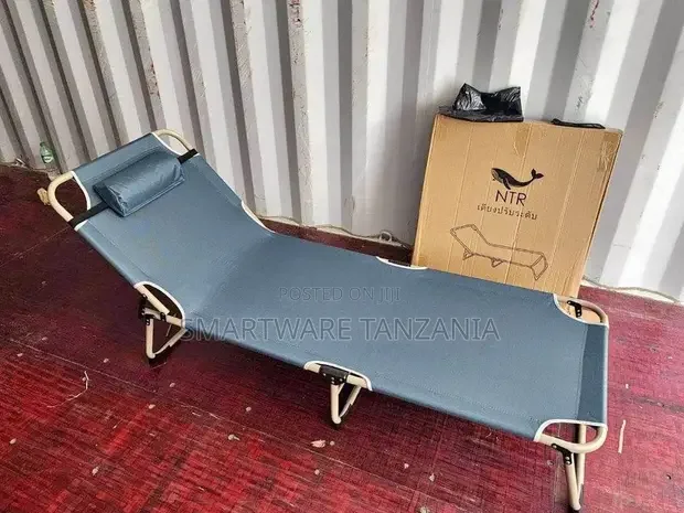 Extra Wide Outdoor Camp Bed with Pillow - Buy in Dar es Salaam, Tanzania | Smartware