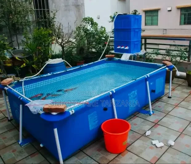 Outdoor Rectangular Foldable Pool for Adults & Kids - Buy in Dar es Salaam, Tanzania | Smartware
