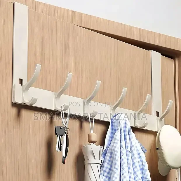 Over Door Hook Clothes Coats Hanging Rack Key Hanger - Buy in Dar es Salaam, Tanzania | Smartware