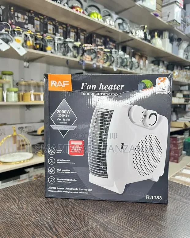 Overheating Protection Electric Fan Heater for Household - Buy in Dar es Salaam, Tanzania | Smartware