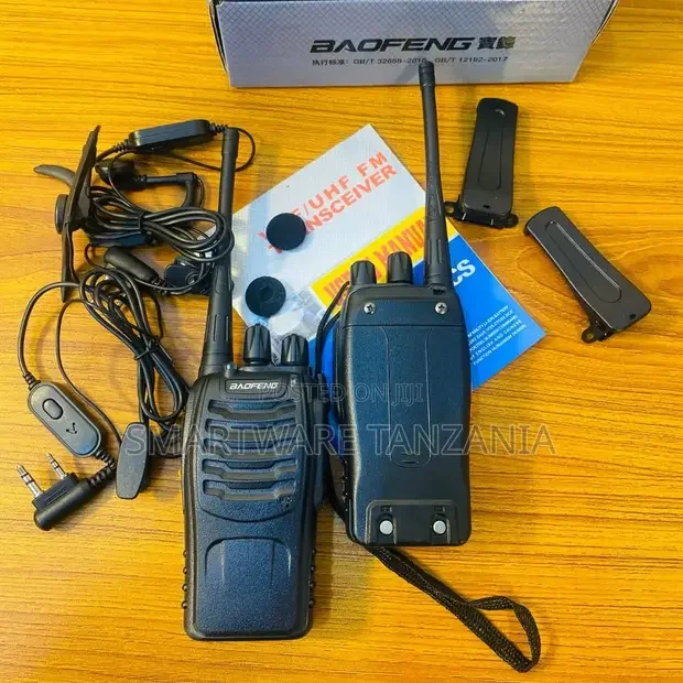 Pair of Baofeng BF-888S UHF Two-Way Radio Walkie-Talkies - Buy in Dar es Salaam, Tanzania | Smartware