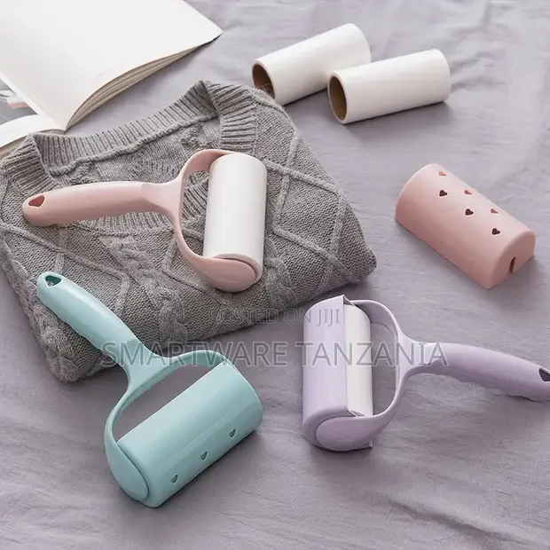 Pastel Lint Roller Set in Pink Teal Purple With Refills - Buy in Dar es Salaam, Tanzania | Smartware