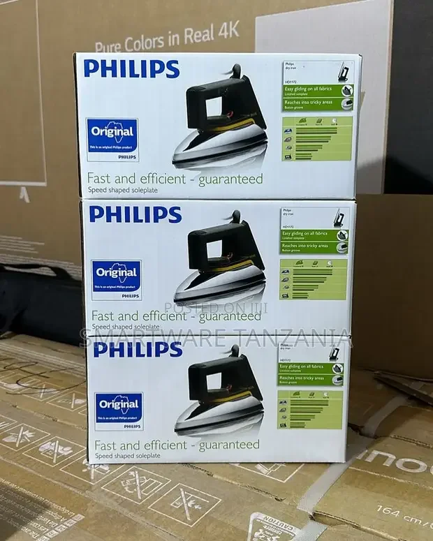 Philips 1000 W Non Stick Soleplate Dry Iron - Buy in Dar es Salaam, Tanzania | Smartware