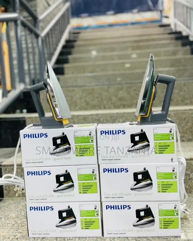 Philips Dry Iron 1000w, Silver Temperature Control - Buy in Dar es Salaam, Tanzania | Smartware