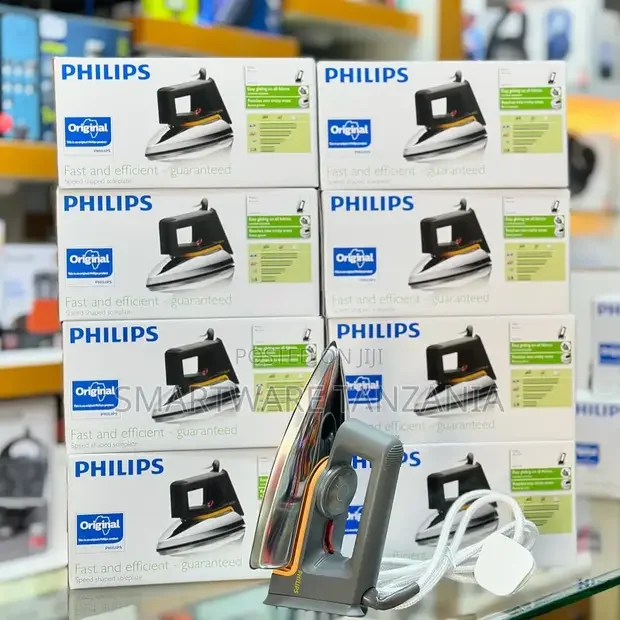 Philips Dry Iron Non Stick Heavy Sole High Power 1000w - Buy in Dar es Salaam, Tanzania | Smartware