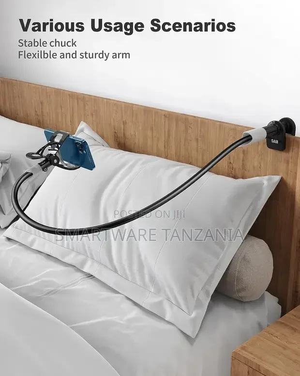 Flexible Clamp Phone Holder for Bed - Buy in Dar es Salaam, Tanzania | Smartware