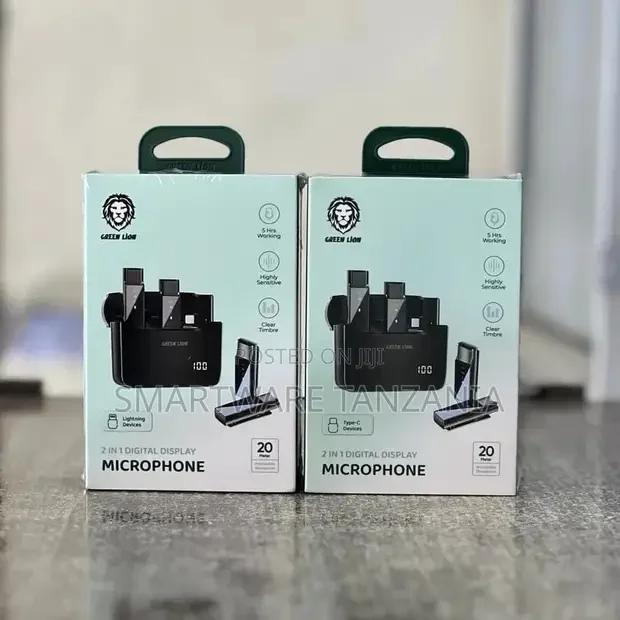 Phone Wireless Microphone Audio Video Recording Plug Play