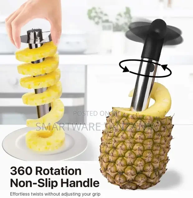 Pineapple Cutter Stainless Steel Pineapple Core Fruit Cutter - Buy in Dar es Salaam, Tanzania | Smartware