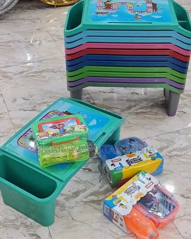 Plastic Breakfast Tray With Side Pockets Kids Lap Desk - Buy in Dar es Salaam, Tanzania | Smartware