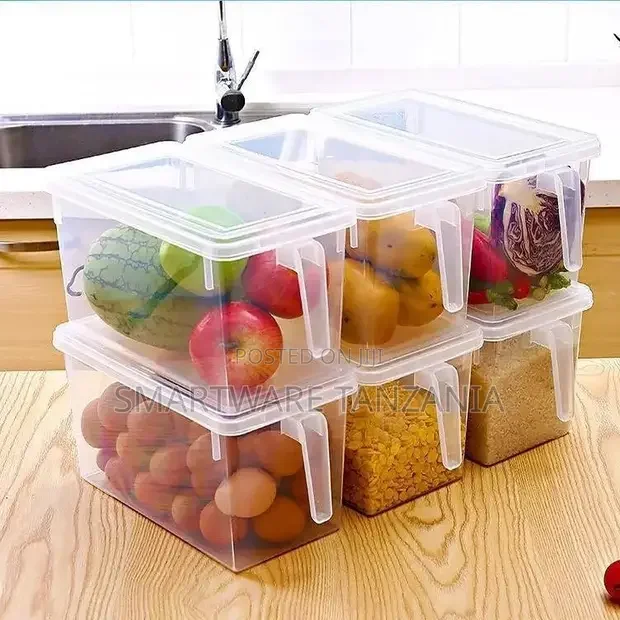 Plastic Food Storage Container with Lid and Handle - Buy in Dar es Salaam, Tanzania | Smartware