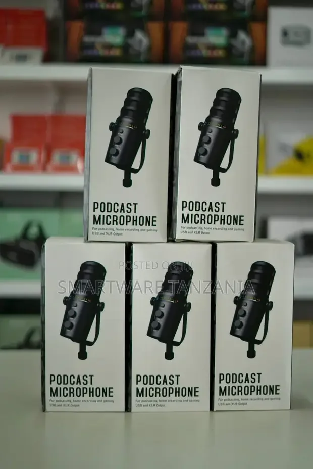 Podcast Microphone USB XLR Dual Output - Buy in Dar es Salaam, Tanzania | Smartware