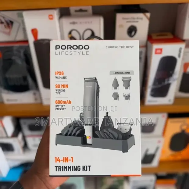 Porodo 14-in-1 Professional Grooming Kit - Buy in Dar es Salaam, Tanzania | Smartware