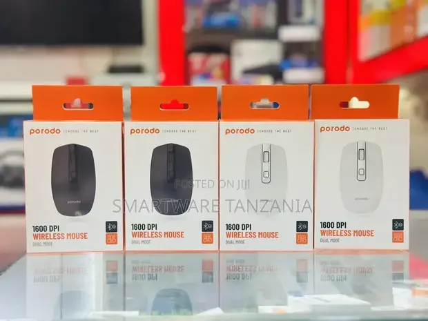 Porodo 1600 DPI Wireless Dual Mode Mouse - Buy in Dar es Salaam, Tanzania | Smartware