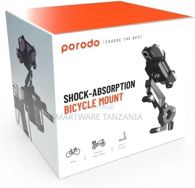 Porodo 360° Rotatable Bike Phone Mount - Buy in Dar es Salaam, Tanzania | Smartware
