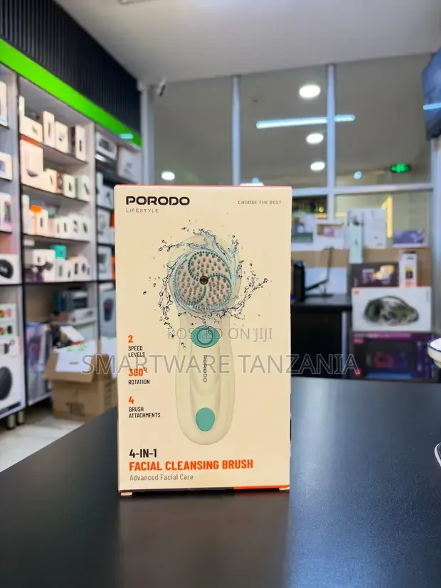 Porodo 4-in-1 Facial Cleansing Brush - Buy in Dar es Salaam, Tanzania | Smartware