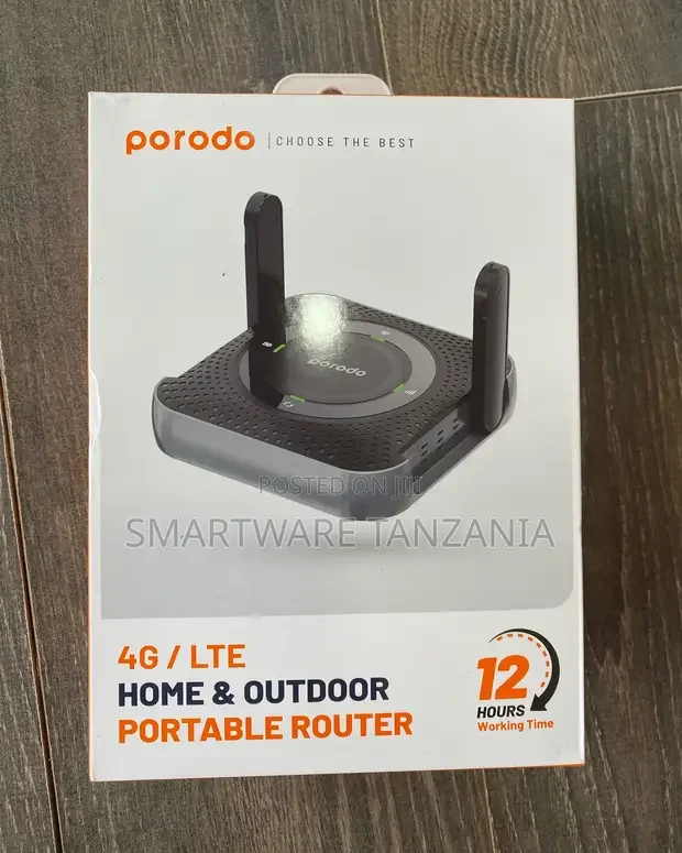 Porodo 4G LTE Home Outdoor WiFi Router - Buy in Dar es Salaam, Tanzania | Smartware