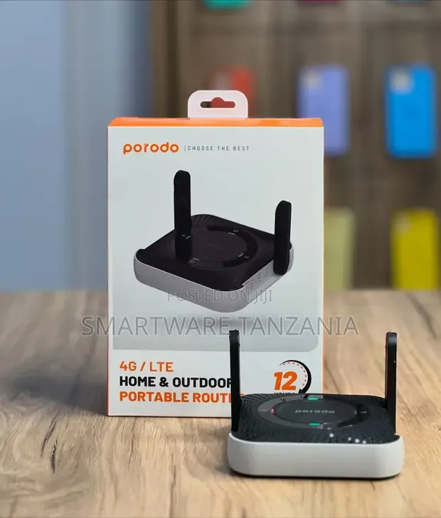 Porodo 4G LTE Portable Router 50Mbps - Buy in Dar es Salaam, Tanzania | Smartware