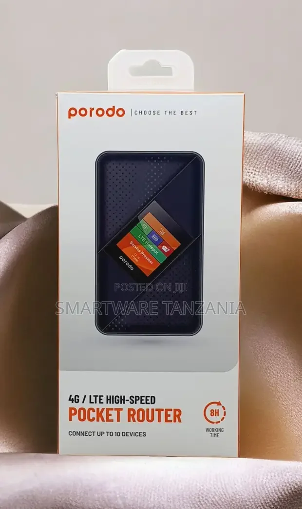 Porodo 4gLte High-Speed Pocket Router - Buy in Dar es Salaam, Tanzania | Smartware