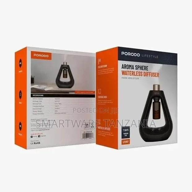 Porodo Aroma Sphere Waterless Diffuser - Buy in Dar es Salaam, Tanzania | Smartware