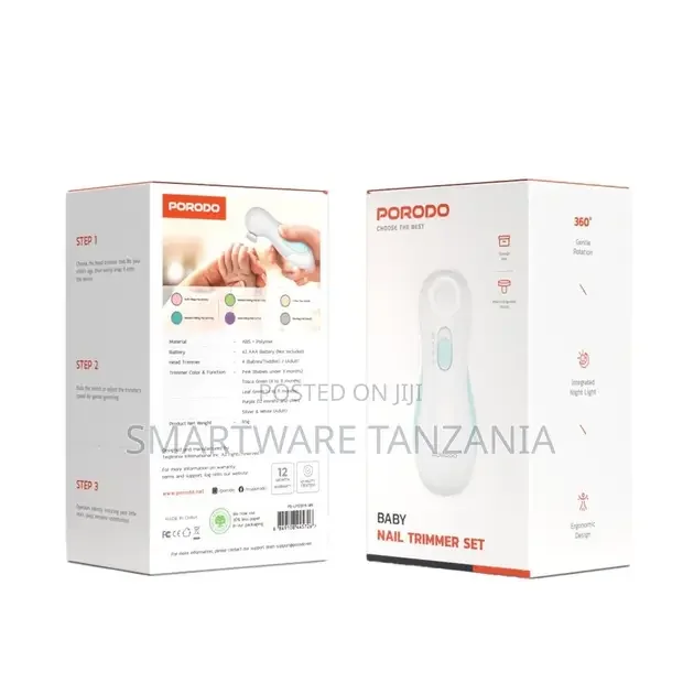 Porodo Baby Nail Trimmer Set - Buy in Dar es Salaam, Tanzania | Smartware