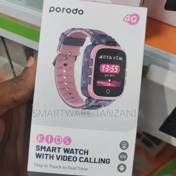 Porodo Blue 4G Kids GPS Smart Watch - Buy in Dar es Salaam, Tanzania | Smartware
