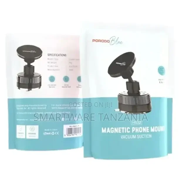 Porodo Blue Magnetic Phone Mount - Black - Buy in Dar es Salaam, Tanzania | Smartware