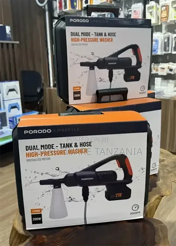 Porodo Car Washing Machine Brushless With Speed Control - Buy in Dar es Salaam, Tanzania | Smartware