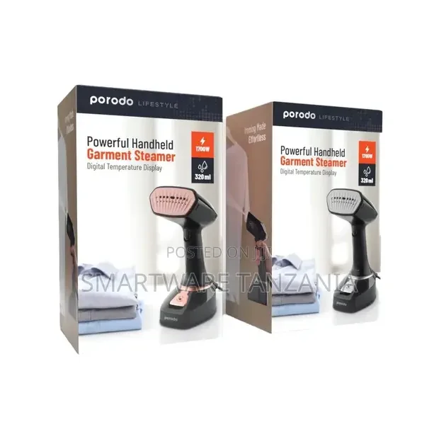 Porodo Continues Powerful Steamer Ceramic Iron Plate 1700w