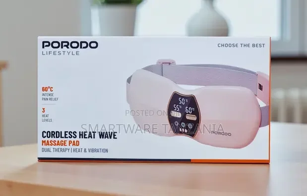 Porodo Cordless Heat Wave Massage Pad - Buy in Dar es Salaam, Tanzania | Smartware
