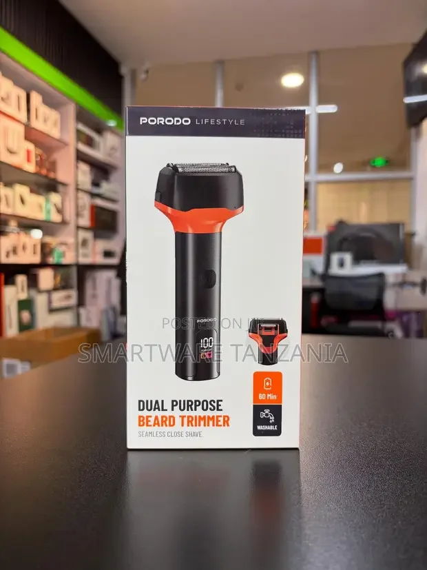 Porodo Dual Purpose Beard Trimmer - Buy in Dar es Salaam, Tanzania | Smartware