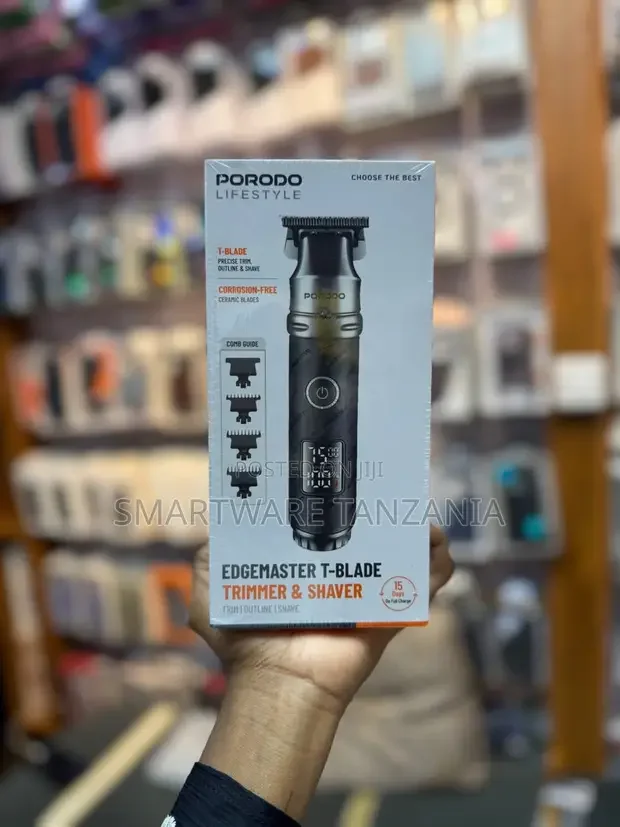 Porodo Edgemaster T-blade Trimmer Shaver - Buy in Dar es Salaam, Tanzania | Smartware