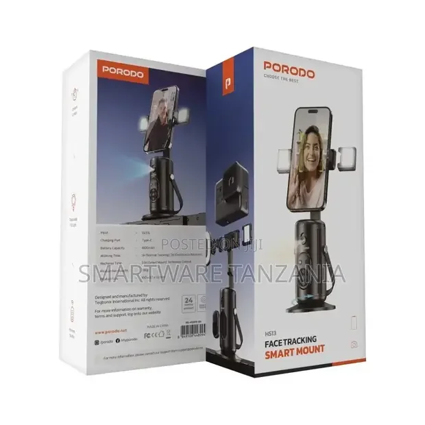Porodo Face Tracking Smart Mount - Buy in Dar es Salaam, Tanzania | Smartware